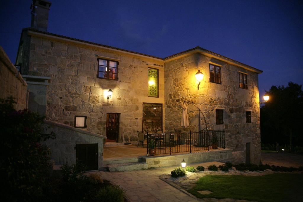 Hostal Casal dos Celenis Caldas De Reis Exterior foto